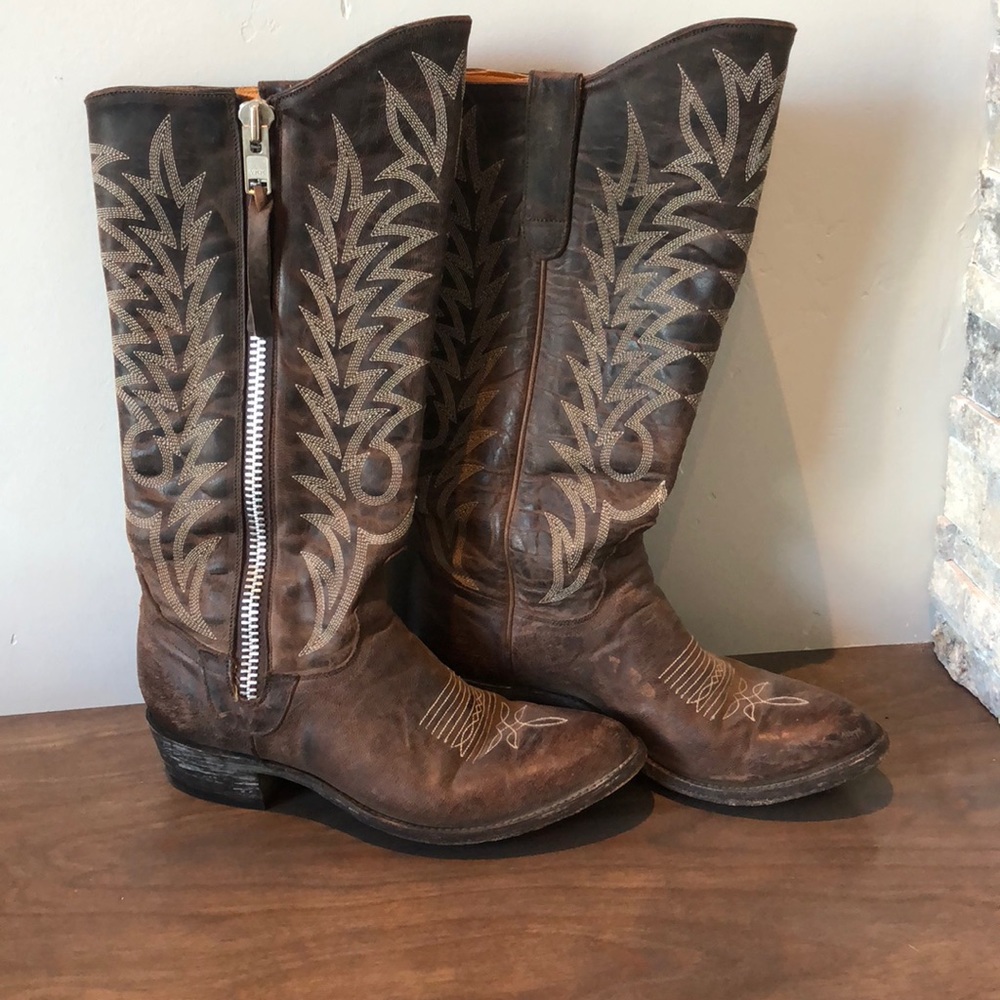 Cowgirl boots - worn once